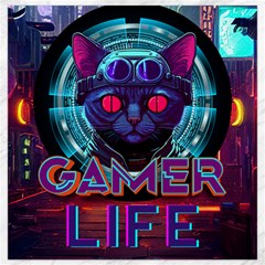 Gamer Life Canvas 16  X 16  by minxprints
