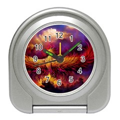 Phoenix Bird Travel Alarm Clock by Semog4