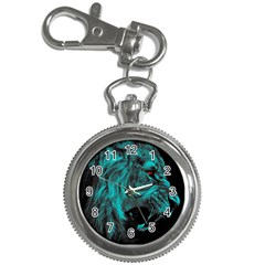 Angry Male Lion Predator Carnivore Key Chain Watches by Semog4