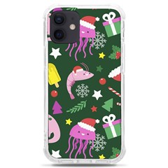Colorful Funny Christmas Pattern Iphone 12 Mini Tpu Uv Print Case	 by Semog4
