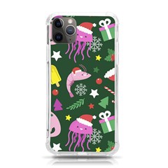 Colorful Funny Christmas Pattern Iphone 11 Pro Max 6 5 Inch Tpu Uv Print Case by Semog4