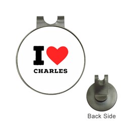 I Love Charles  Hat Clips With Golf Markers by ilovewhateva