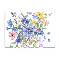 Flower Crystal Sticker (a4) by zappwaits
