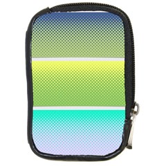 Pattern-banner-background-dot-set Compact Camera Leather Case by Semog4