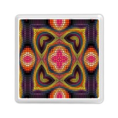 Kaleidoscope Art Pattern Ornament Memory Card Reader (square) by Semog4