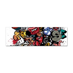 Mural Graffiti Paint Sticker (bumper) by Salman4z