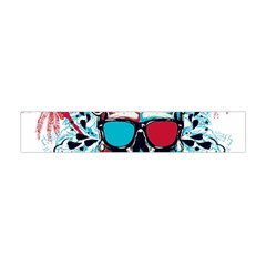 That Cool Graffiti Skull Premium Plush Fleece Scarf (mini) by Salman4z