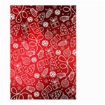 Christmas Pattern Red Large Garden Flag (Two Sides) Front