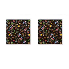 Cartoon Texture Cufflinks (square) by Salman4z