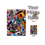 Cartoon Explosion Cartoon Characters Funny Playing Cards 54 Designs (Mini) Front - Spade5