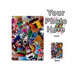 Cartoon Explosion Cartoon Characters Funny Playing Cards 54 Designs (Mini) Front - Diamond6