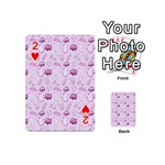 Baby Toys Playing Cards 54 Designs (Mini) Front - Heart2