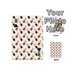 Nail Manicure Playing Cards 54 Designs (Mini) Front - Spade8
