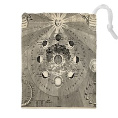 Old Vintage Astronomy Drawstring Pouch (5xl) by ConteMonfrey
