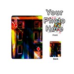 Architecture City Homes Window Playing Cards 54 Designs (Mini) Front - Diamond5