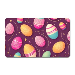 Easter Eggs Egg Magnet (rectangular) by Ravend