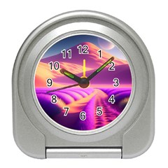 Fantasy Art Wallpaper Artwork Desktop Travel Alarm Clock by Uceng