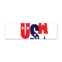 Usa Stars Fourth Of July Symbol America Usa Stars Sticker Bumper (100 Pack) by Wegoenart