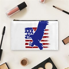 Usa Flag Eagle Symbol American Bald Eagle Country Cosmetic Bag (medium) by Wegoenart