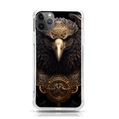 Eagle Ornate Pattern Feather Texture Iphone 11 Pro Max 6 5 Inch Tpu Uv Print Case by Ravend