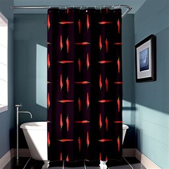 Hot Peppers Shower Curtain 36  X 72  (stall)  by SychEva