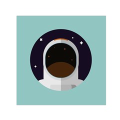 Astronaut Space Astronomy Universe Square Satin Scarf (30  X 30 ) by Salman4z