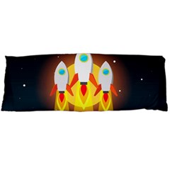 Rocket Take Off Missiles Cosmos Body Pillow Case (dakimakura) by Salman4z