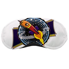 Rocket Space Clipart Illustrator Sleeping Mask by Salman4z