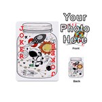 Astronaut Drawing Planet Playing Cards 54 Designs (Mini) Front - Joker2