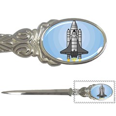 Rocket Shuttle Spaceship Science Letter Opener by Salman4z