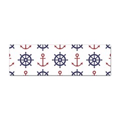 Nautical Seamless Pattern Sticker (bumper) by Salman4z