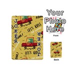 Childish-seamless-pattern-with-dino-driver Playing Cards 54 Designs (Mini) Front - Joker1