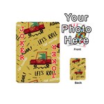 Childish-seamless-pattern-with-dino-driver Playing Cards 54 Designs (Mini) Front - Joker2