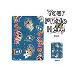 Seamless-pattern-funny-astronaut-outer-space-transportation Playing Cards 54 Designs (Mini) Front - Joker2