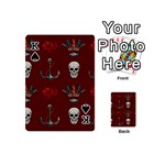 Tattoo-old-school-background-pattern Playing Cards 54 Designs (Mini) Front - SpadeK