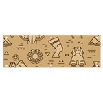 Egyptian-seamless-pattern-symbols-landmarks-signs-egypt Banner and Sign 6  x 2  Front