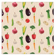 Vegetables Square Satin Scarf (36  X 36 ) by SychEva