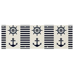 Nautical-seamless-pattern-vector-illustration Banner And Sign 9  X 3  by Salman4z