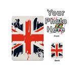 Union Jack England Uk United Kingdom London Playing Cards 54 Designs (Mini) Front - Spade3