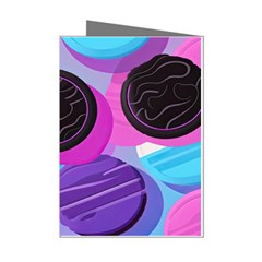 Cookies Chocolate Cookies Sweets Snacks Baked Goods Mini Greeting Cards (pkg Of 8) by Ravend