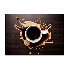 Coffee Cafe Espresso Drink Beverage Sticker A4 (10 Pack) by Ravend