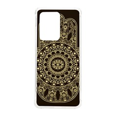 Hamsa-hand-drawn-symbol-with-flower-decorative-pattern Samsung Galaxy S20 Ultra 6 9 Inch Tpu Uv Case by Salman4z