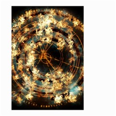 Science Fiction Background Fantasy Small Garden Flag (two Sides) by danenraven