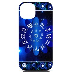Astrology Horoscopes Constellation Iphone 14 Black Uv Print Case by danenraven