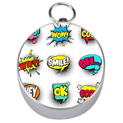 Set-colorful-comic-speech-bubbles Silver Compasses by Salman4z