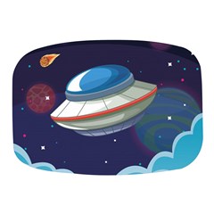 Ufo-alien-spaceship-galaxy Mini Square Pill Box by Salman4z