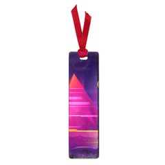 Egyptian-pyramids-night-landscape-cartoon Small Book Marks by Salman4z