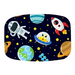 Space-seamless-pattern   - Mini Square Pill Box by Salman4z
