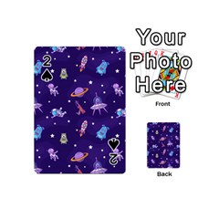 Space-seamless-pattern Playing Cards 54 Designs (mini) by Salman4z