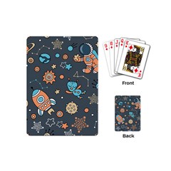 Space-seamless-pattern Playing Cards Single Design (mini) by Salman4z